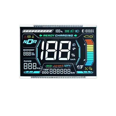 Testreszabható VA szegmens LCD modul