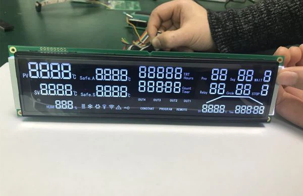 Egyedi BTN szegmens LCD COB modul
