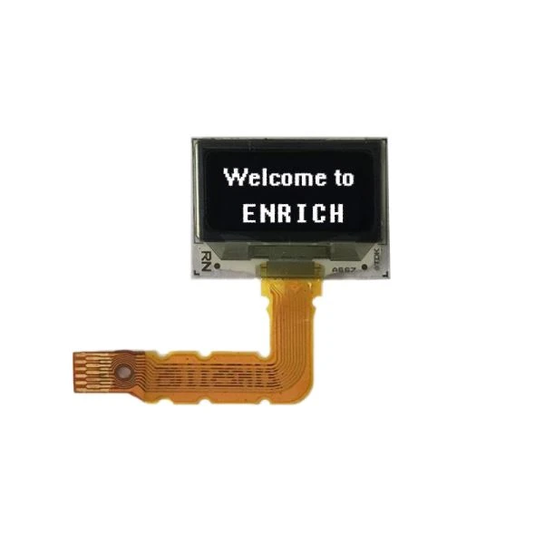 0,5 hüvelykes 60x32 pixelES OLED ívelt FPC-vel